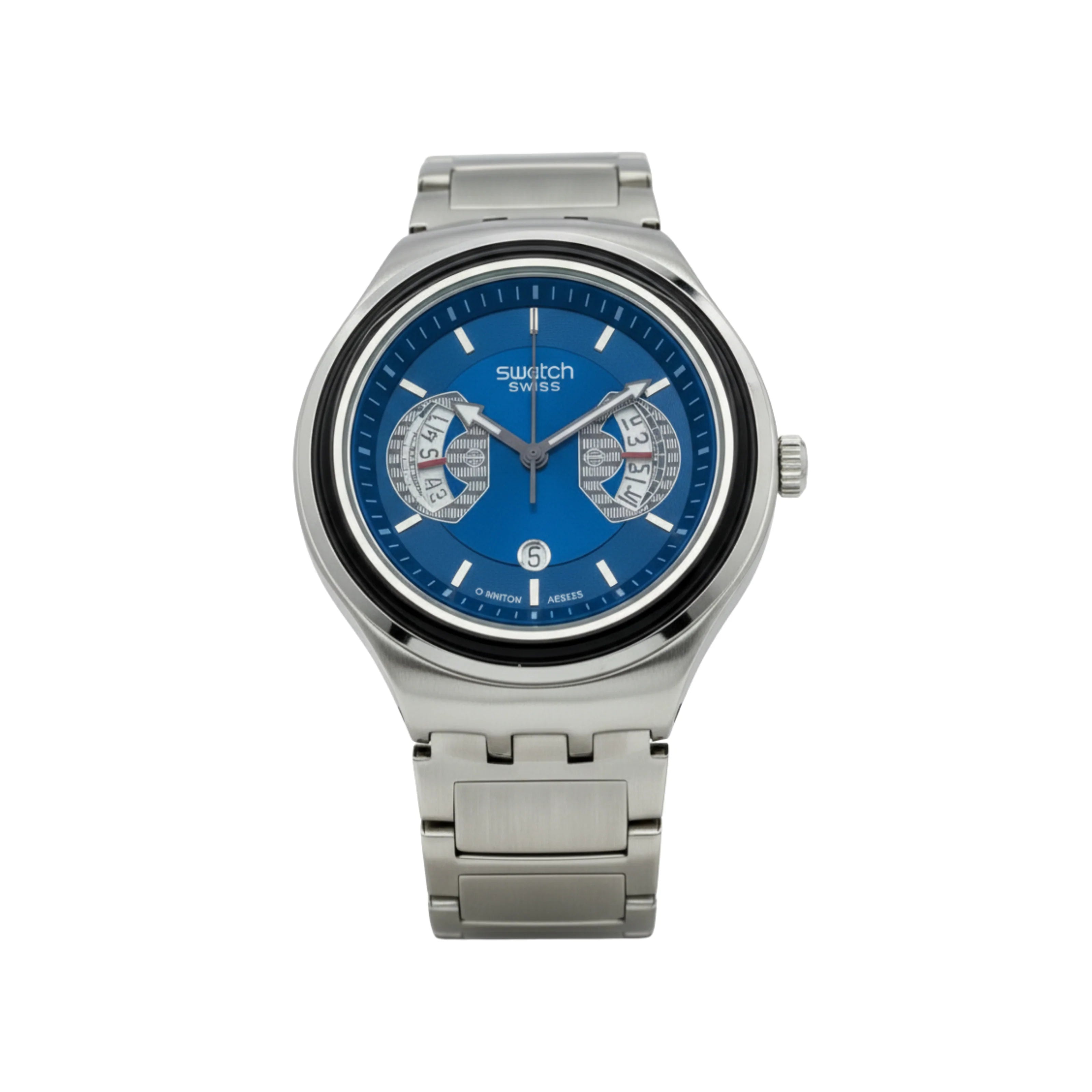 Montre Homme Swatch Irony Chrono Cadran blue - YVS488G