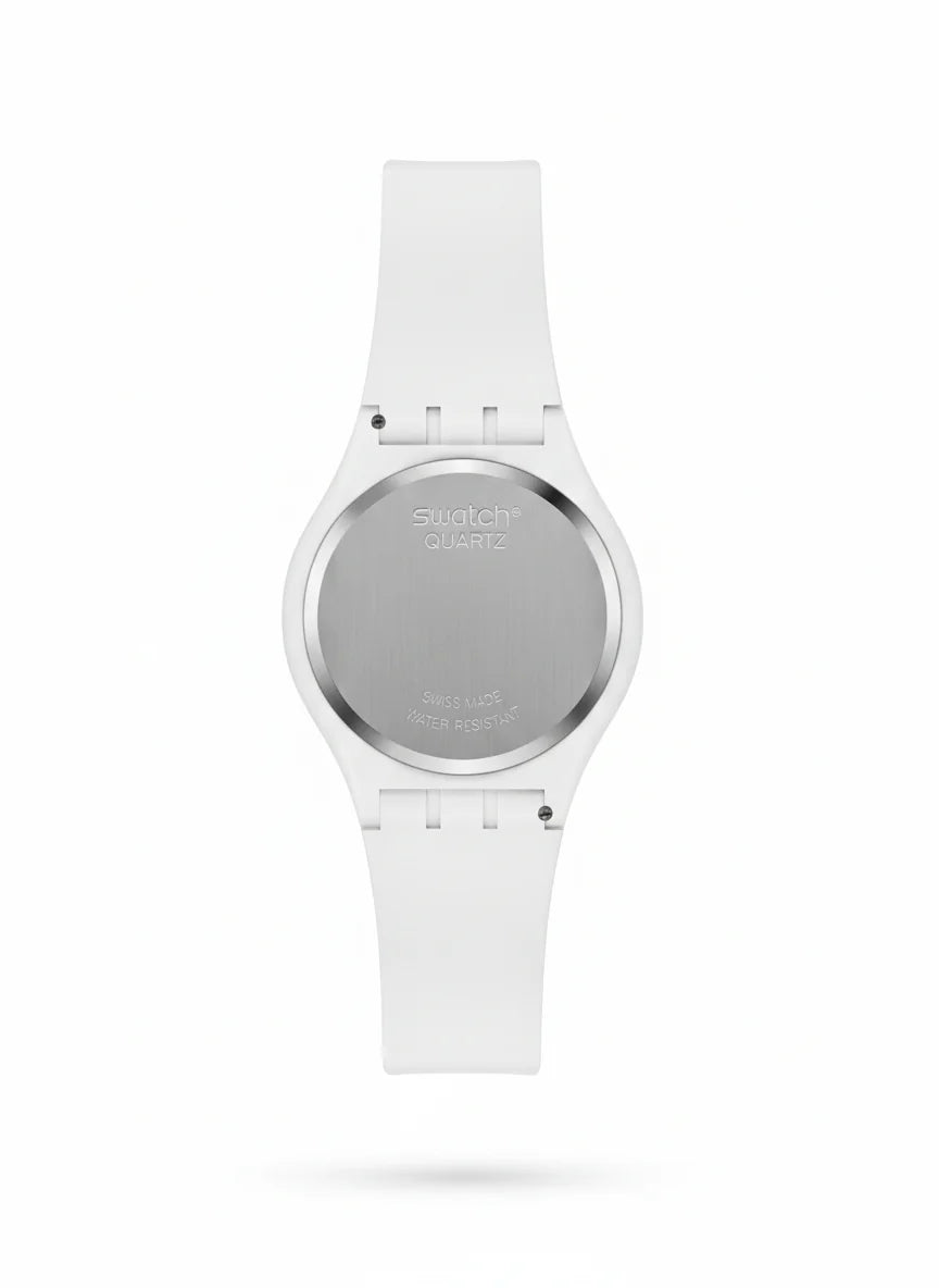 Montre Femme Swatch 3162 Sport Blanche – Élégance Pure & Style Intemporel