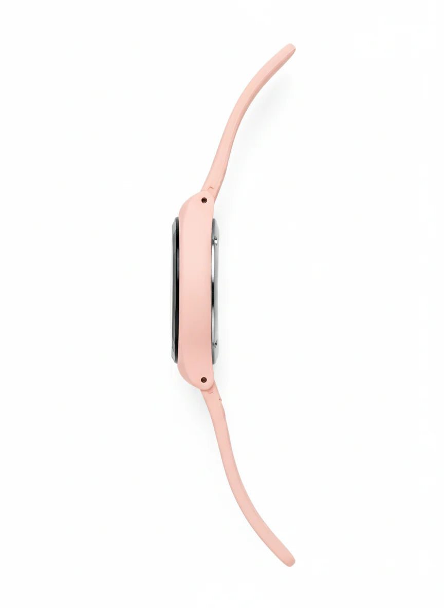 Montre Swatch Rose Poudré Scintillante avec Cadran Cristallisé