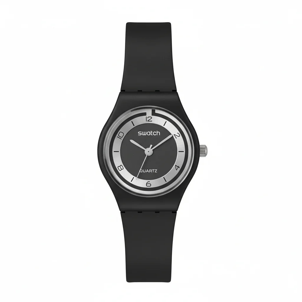 Montre Femme Swatch 3162 Sport Noire – Élégance Intemporelle & Esprit Sportif