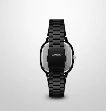 Montre Casio Analogique Noire Carrée en Métal |wear tn